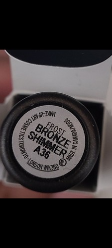 MAC Frost Lipstick Bronze Shimmer a36 Full Size 3 g 0.1 Oz - photo 2
