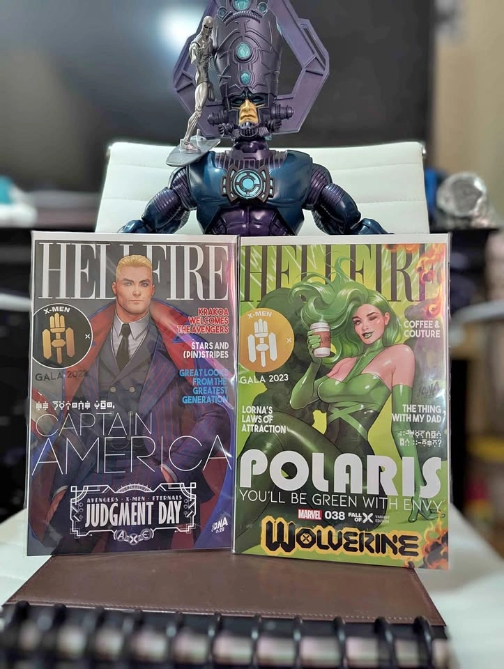 Hellfire Gala (2023) Variant Covers - Captain America & Polaris