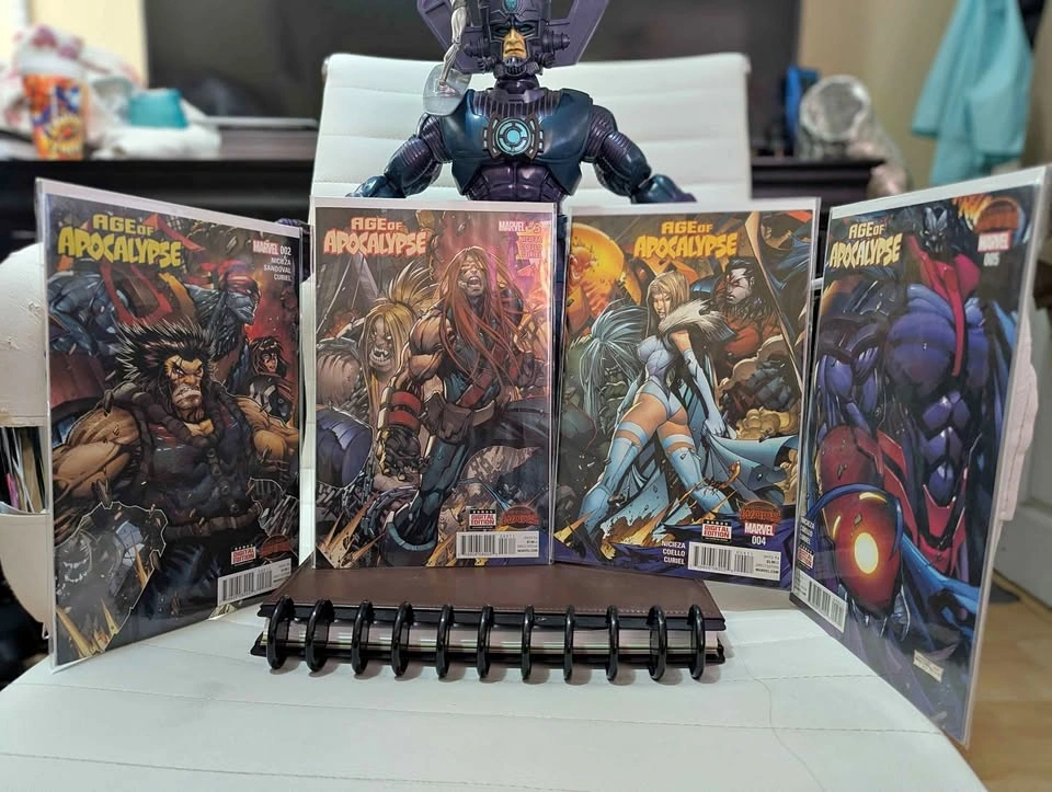 Age of Apocalypse (2015) Issues #2, #3, #4, #5 connecting set