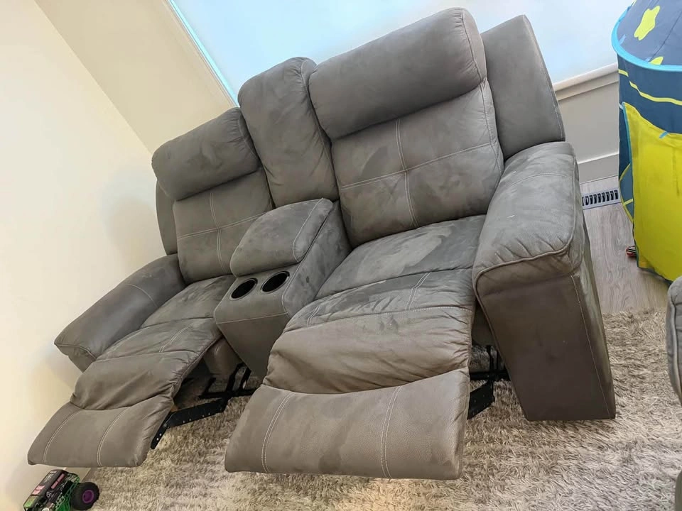 Ashley Reclining Sofa and Loveseat - photo 2