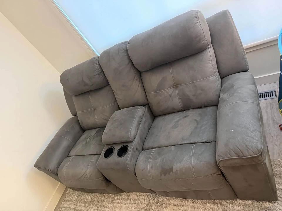 Ashley Reclining Sofa and Loveseat - photo 4