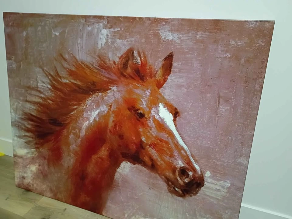 Large Horse Canvas Wall Art - photo 2