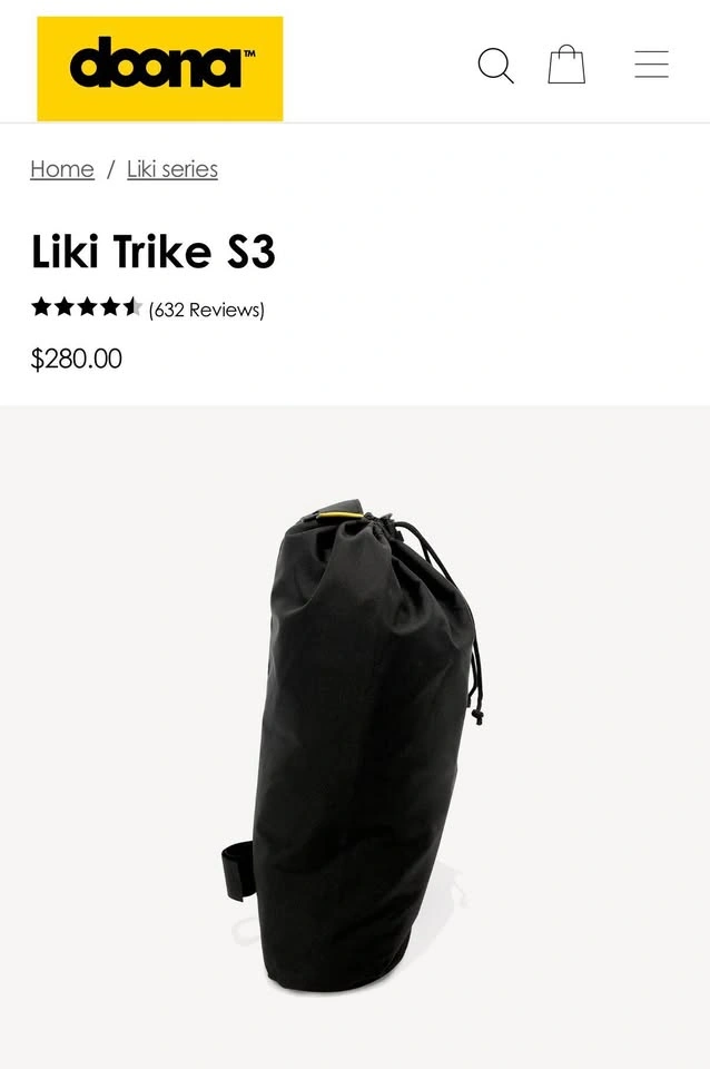 Doona Liki Trike S3 & Travel Bag - photo 4