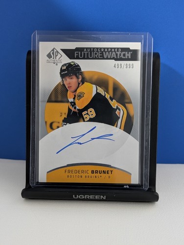 2025-26 SP Authentic Frederic Brunet Future Watch Auto RC /999
