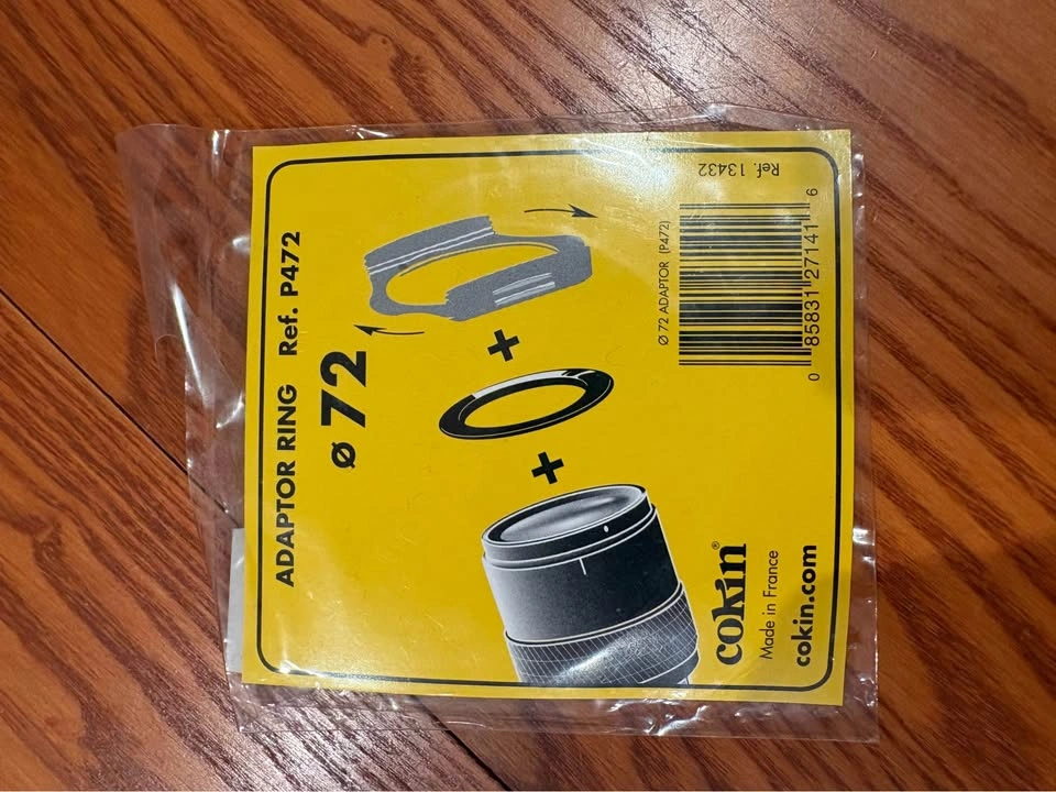 Cokin P Series 72mm Adaptor Ring (P472) - photo 2