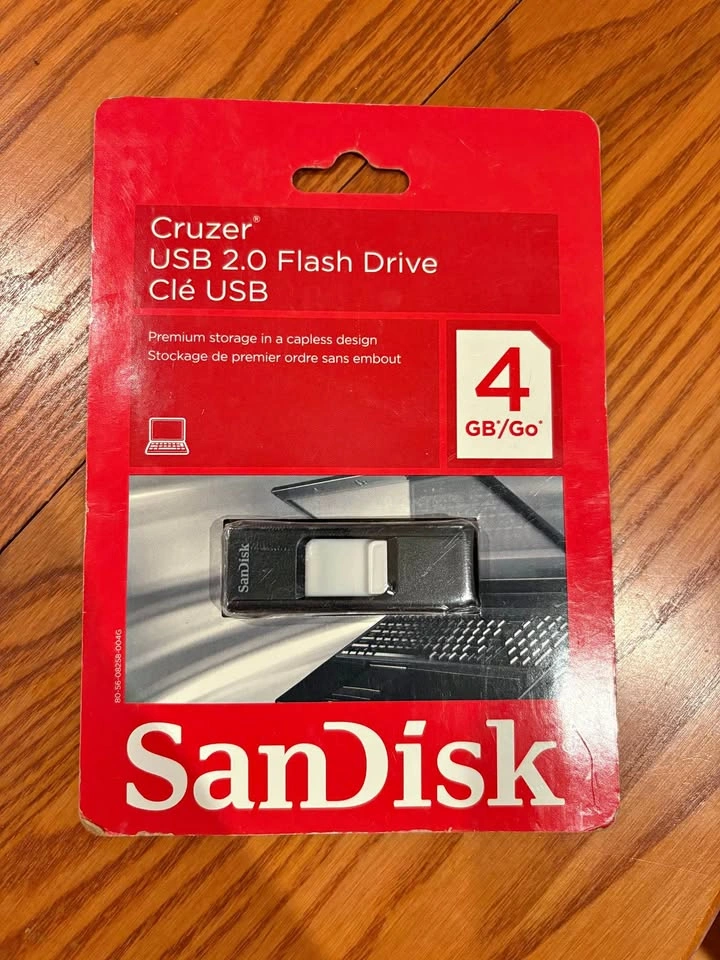 SanDisk Cruzer 4GB USB 2.0 Flash Drive