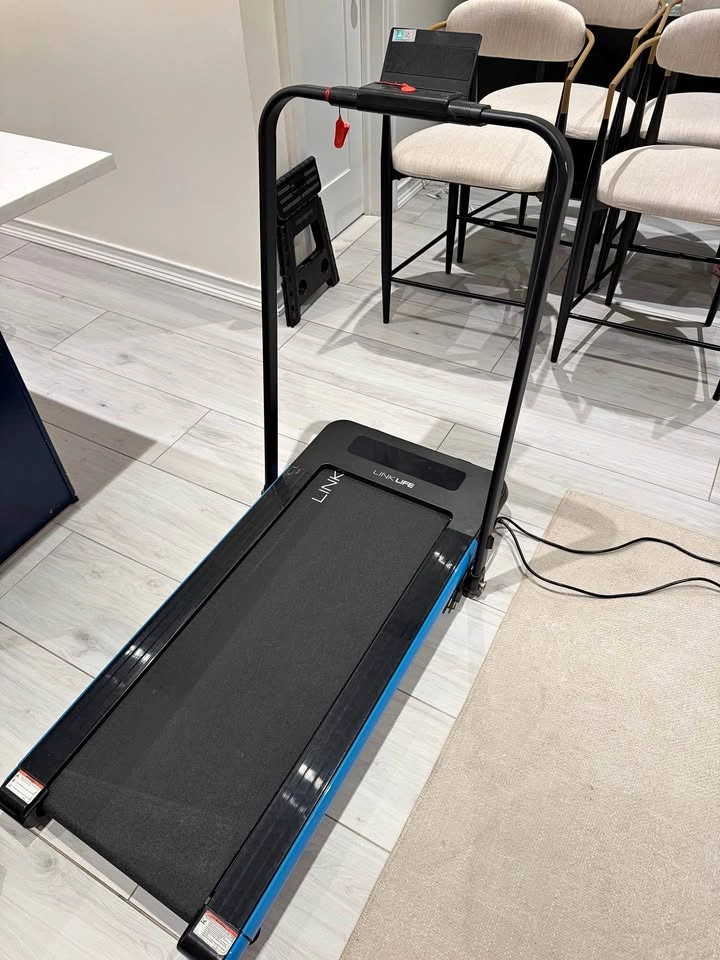 Linklife 2-in-1 folding under desk treadmill