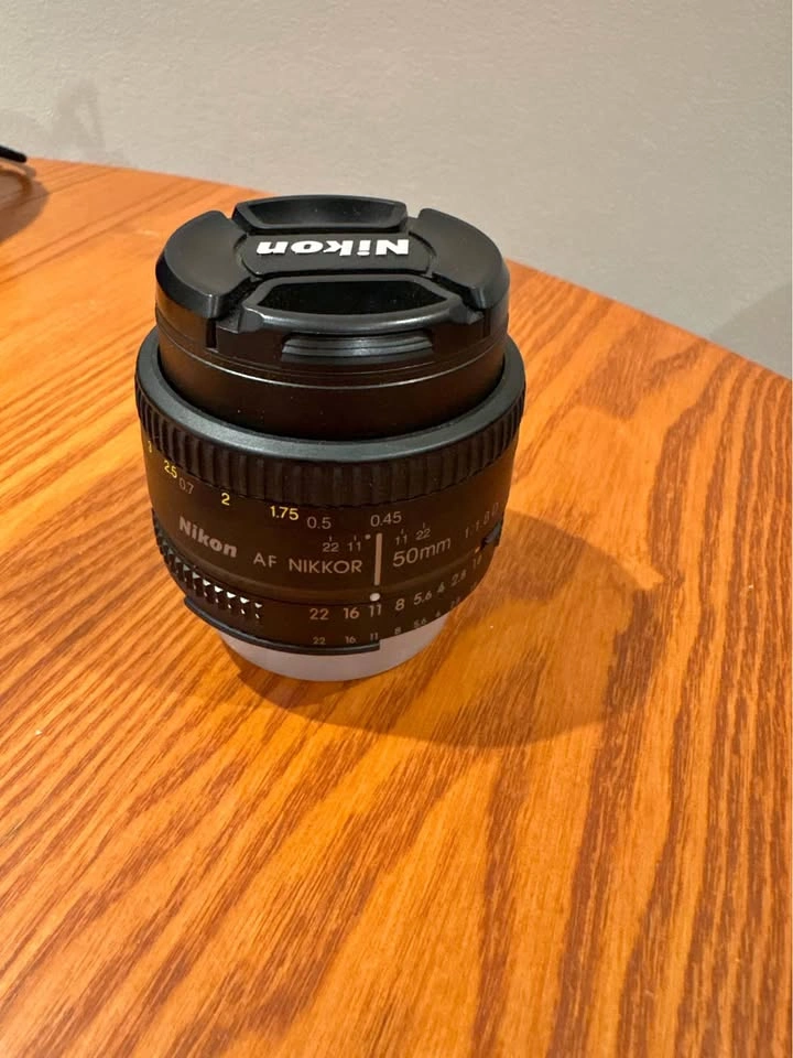 Nikon AF Nikkor 50mm f/1.8D Lens