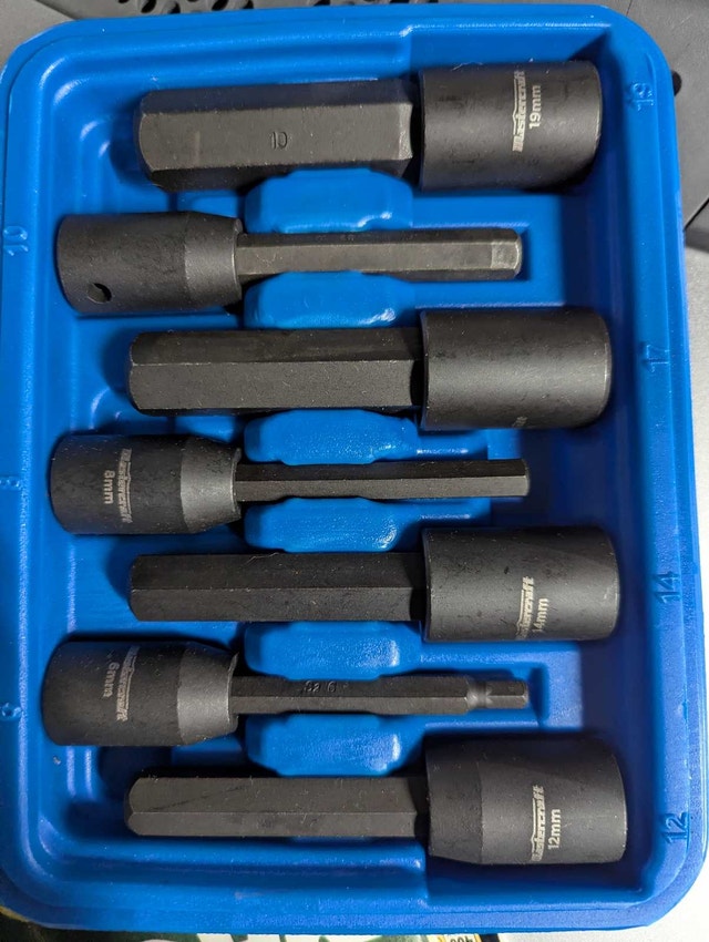 Mastercraft 14-Piece 1/2-inch Drive Hex Bit / Allen Socket Set - photo 2