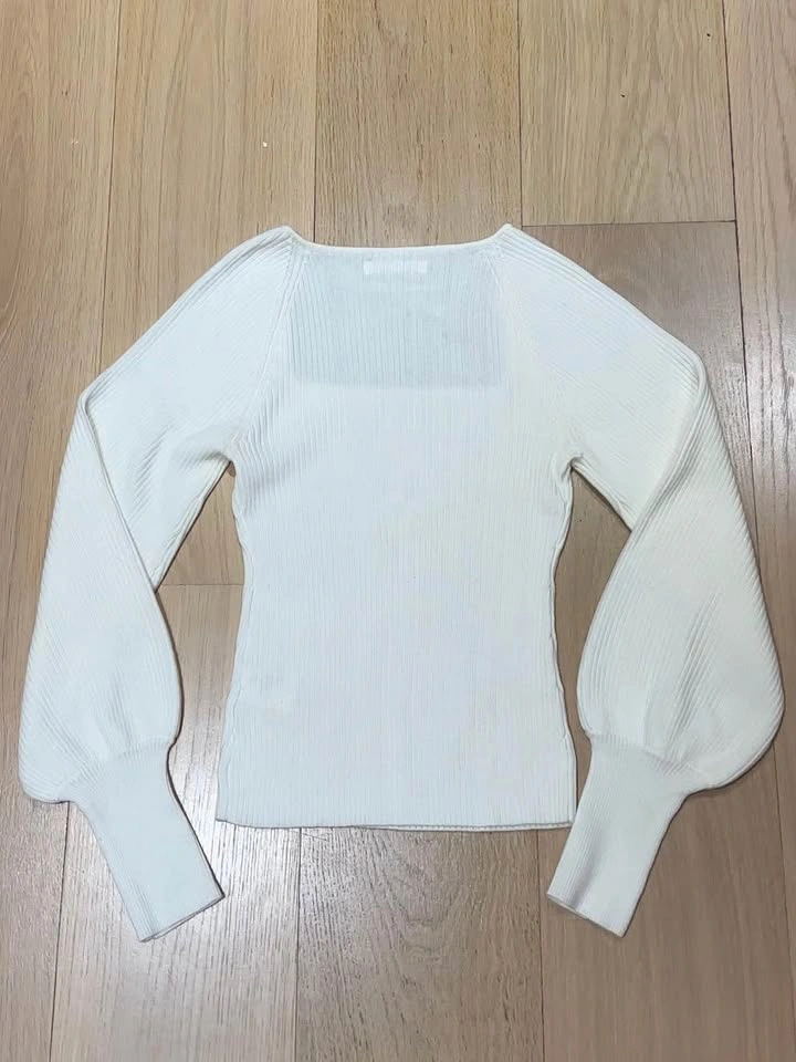 Oak and Fort Square Neck Sweater - photo 2