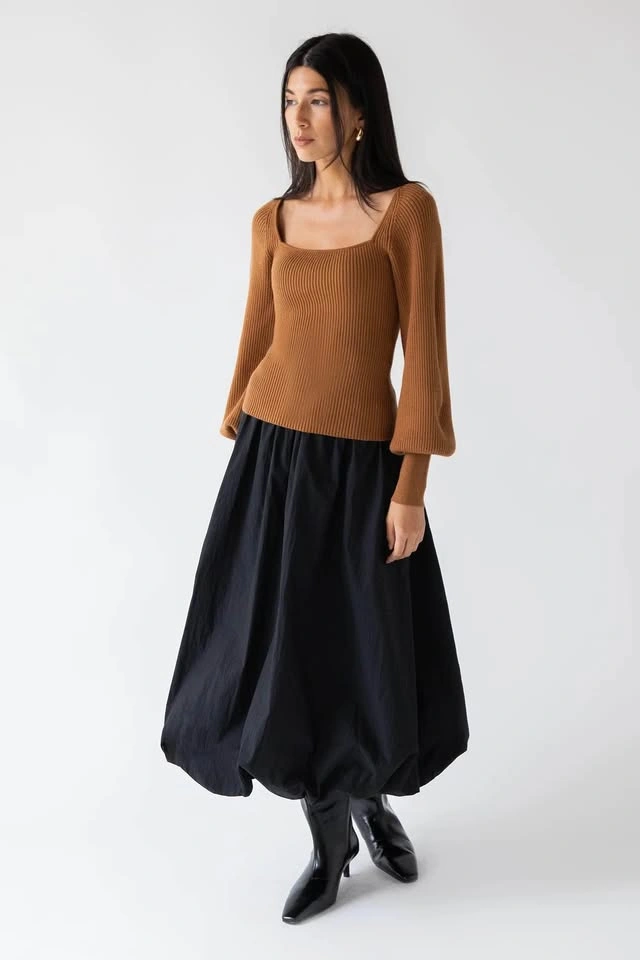 Oak and Fort Square Neck Sweater - photo 5