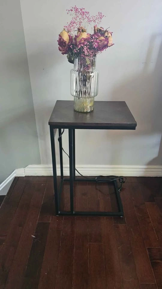 Side table with power outlet - photo 2