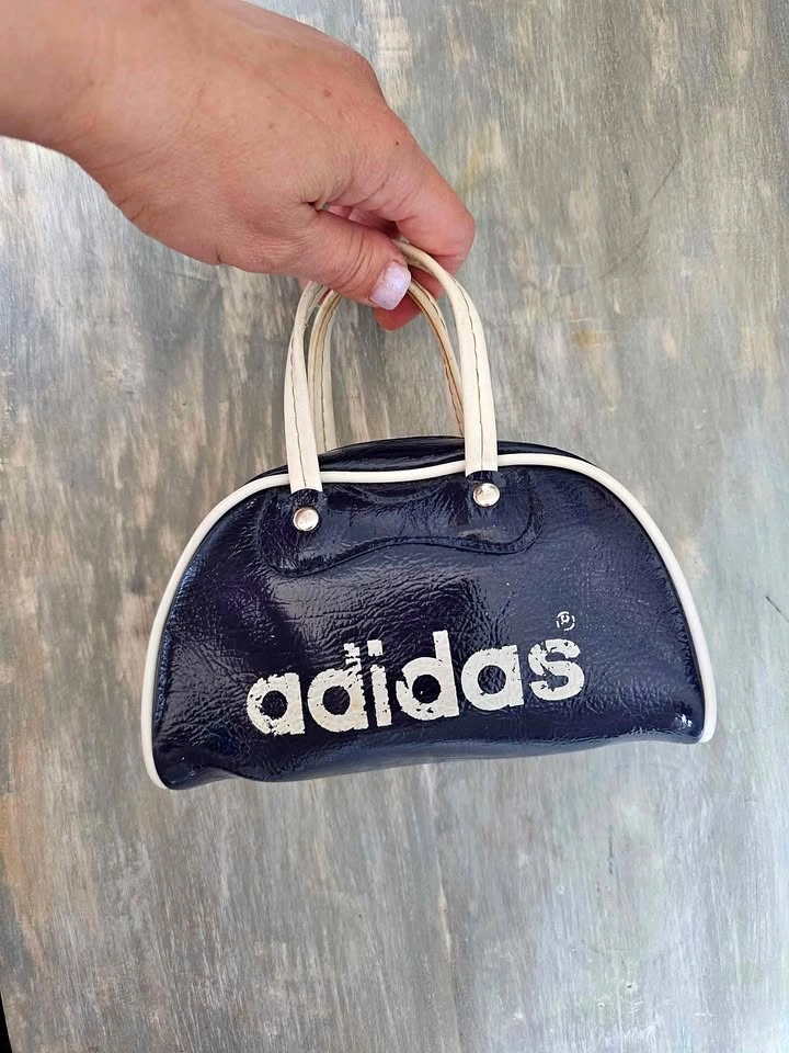 Vintage Adidas mini bag, Adidas mini bowling bag