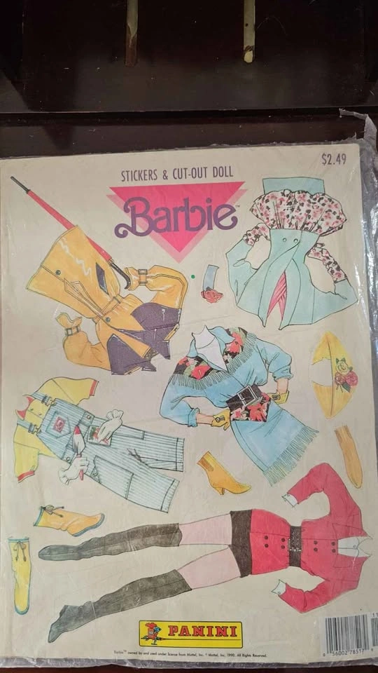 Vintage Barbie paper doll - photo 2