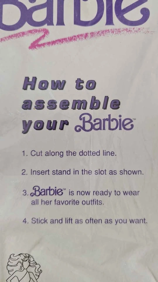 Vintage Barbie paper doll - photo 3