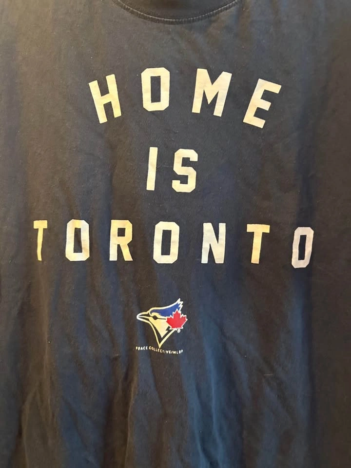 Peace Collective "Home Is Toronto" Blue Jays T-Shirt (Navy, Mens - photo 2