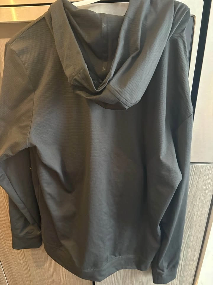 Adidas Men's Performance Textured Lightweight Pullover Hoodie - photo 2