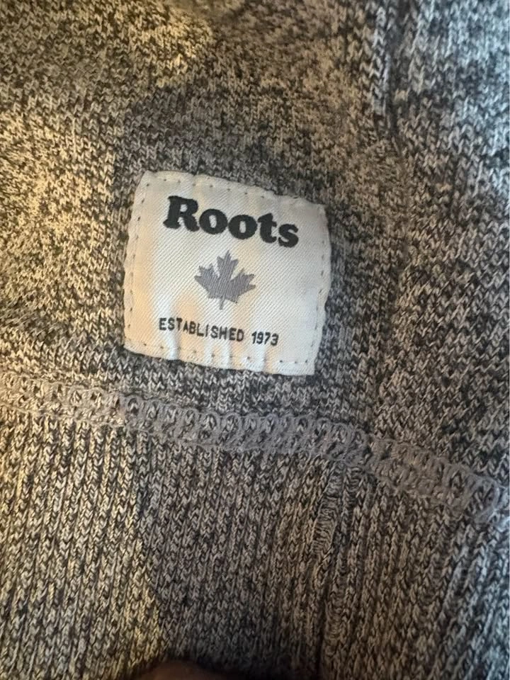 Roots Salt & Pepper Full-Zip Hoodie – Mens Medium - photo 5