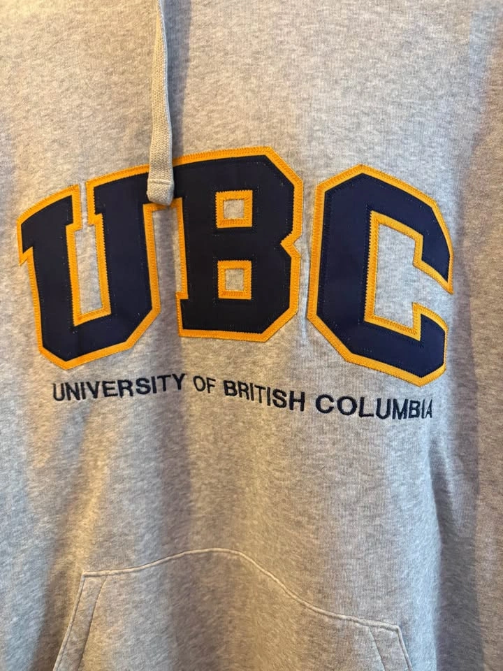 UBC Hoodie – University of British Columbia (Grey, Mens Large) - photo 2