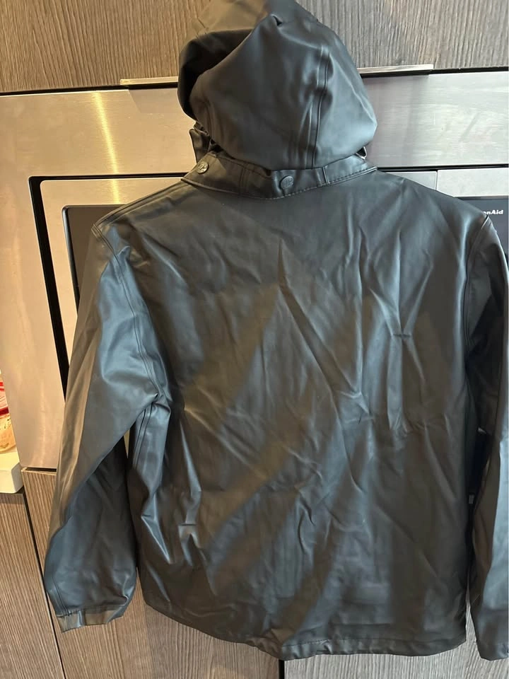 Helly Hansen Youth Moss Waterproof Rain Jacket – Black (10) - photo 2