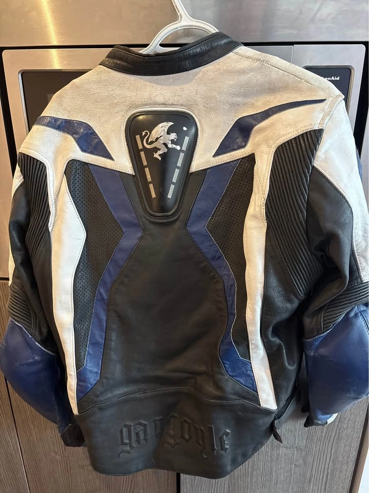 Gargoyle Leather Motorcycle Jacket – Mens SM / 40 - photo 2