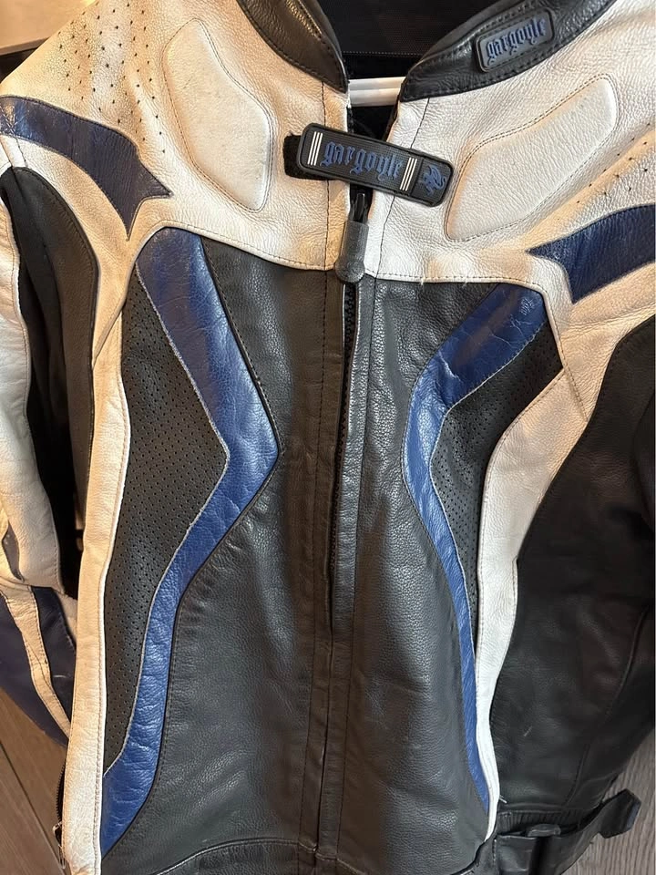 Gargoyle Leather Motorcycle Jacket – Mens SM / 40 - photo 5