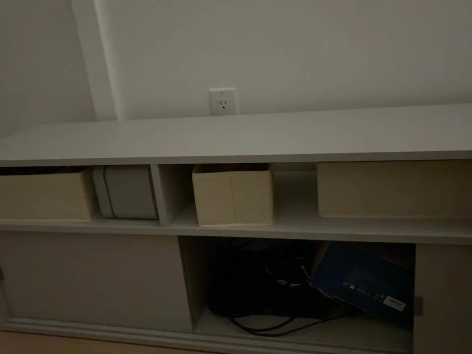 IKEA SPIKSMED TV Unit / Media Console – Light Gray – 61” - photo 5