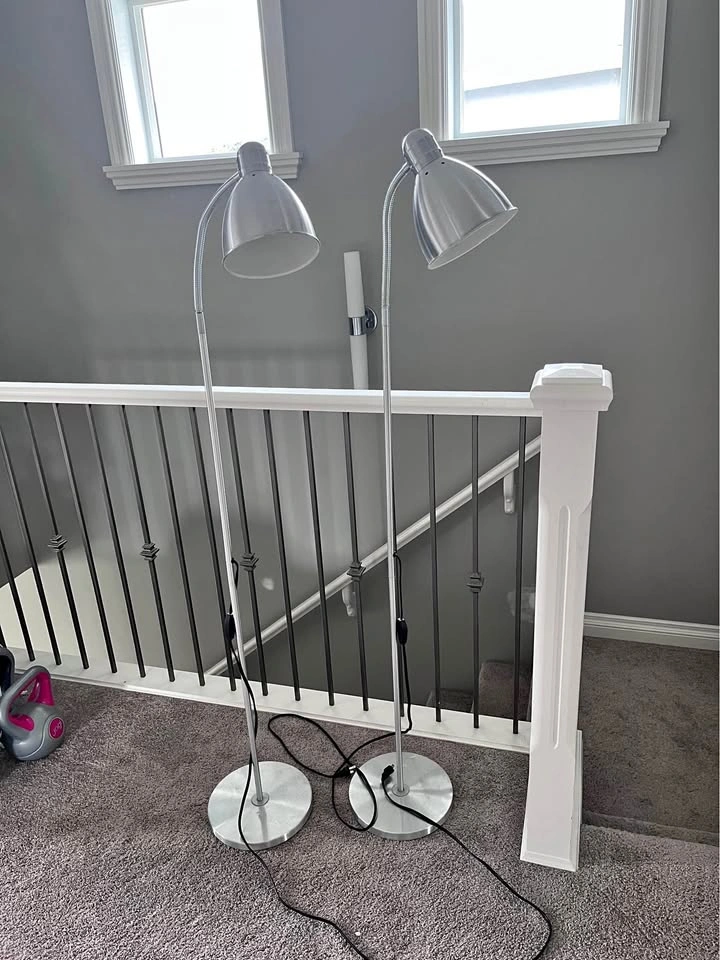 Pair of IKEA LERSTA Floor Lamps