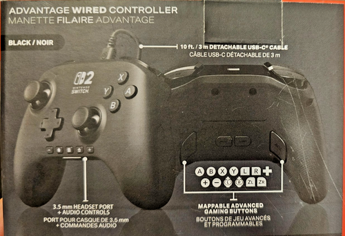 PowerA Advantage Wired Controller for Nintendo Switch 2 Hall Eff - photo 2