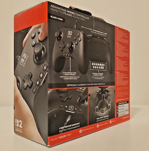 PowerA Advantage Wired Controller for Nintendo Switch 2 Hall Eff - photo 3