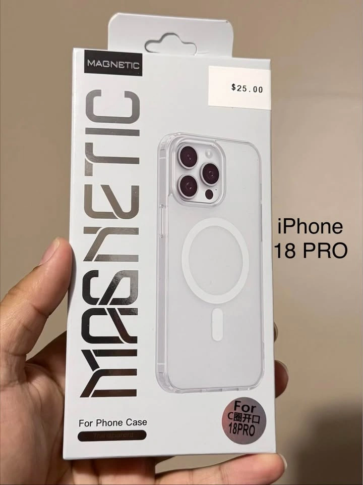 iPhone 18 PRO Case Back Cover - clear protective case *NEW* - photo 2