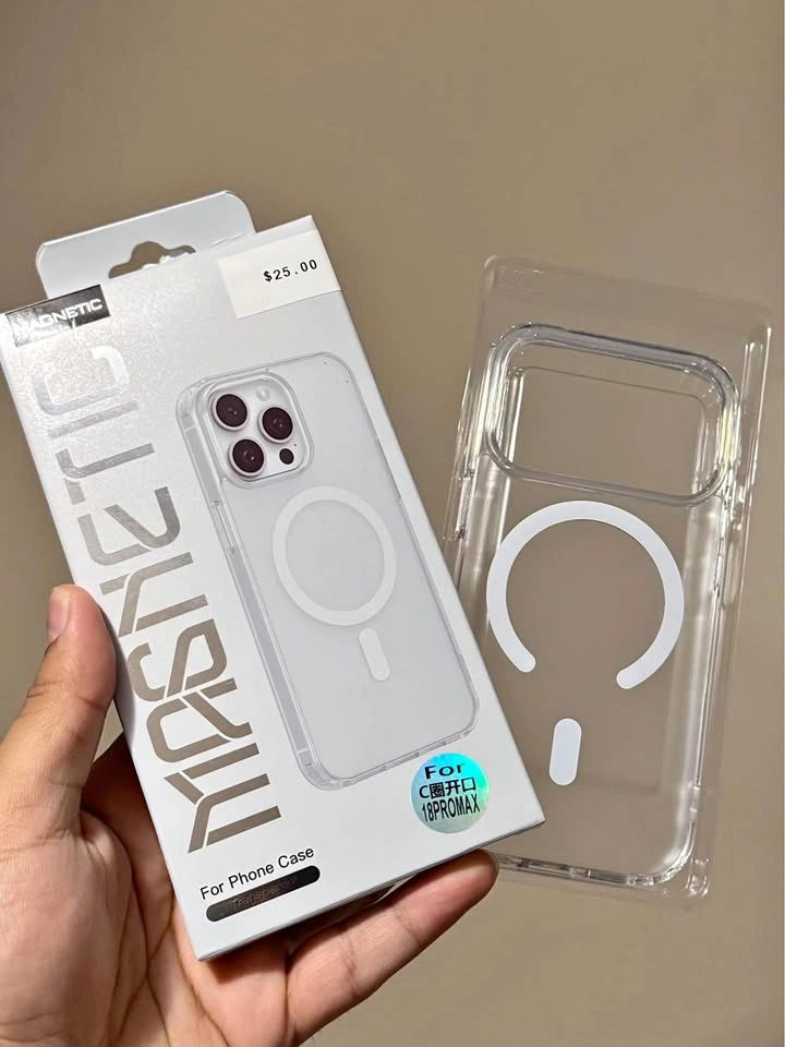 iPhone 18 PRO MAX Case Back Cover - clear protective case