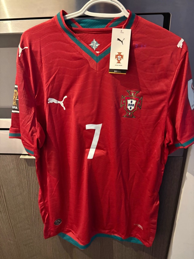 Puma Portugal Ronaldo 7 Jersey- NWT- Youth XL + AD Med+XL