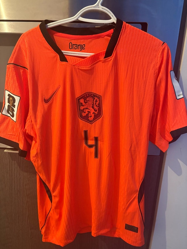 Nike Netherlands Virgil Van Dijk Jersey - Med, Large, XL