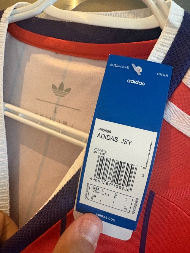 Adidas Scotland Jersey- new with tags - large - photo 4