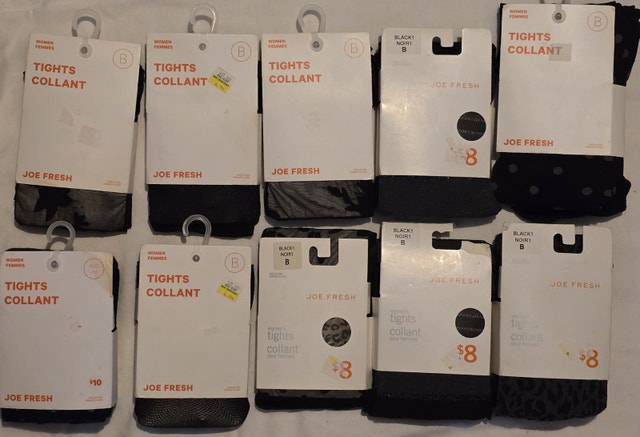 NEW Women's Size B Joe Fresh Tights Variety of Styles Colours - photo 2
