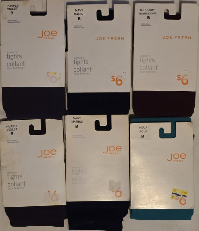 NEW Women's Size B Joe Fresh Tights Variety of Styles Colours - photo 3