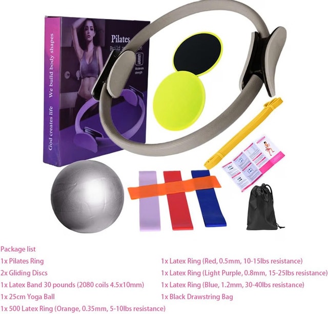 NEW Pilates Equipment for Home Workouts Pilates Ring and Ball - photo 3