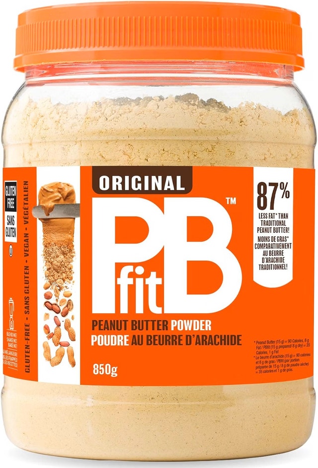NEW PBfit Peanut Butter Powder, 87% Less Fat, 4g of Protein 850g