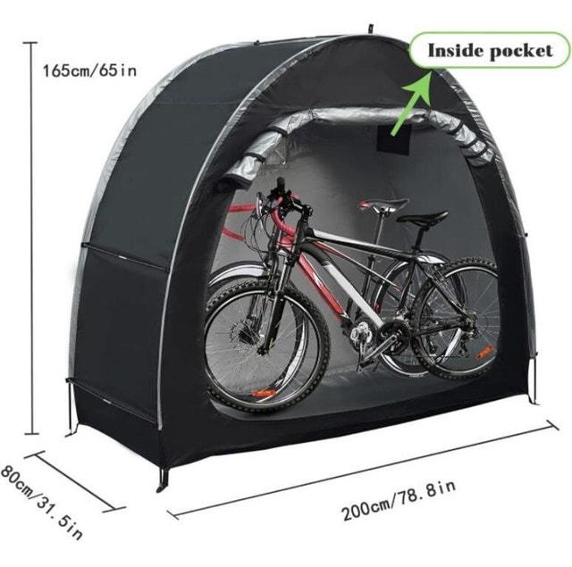 NEW MAIZOA Bike Cover Storage Tent, Outdoor Portable 210D Oxford