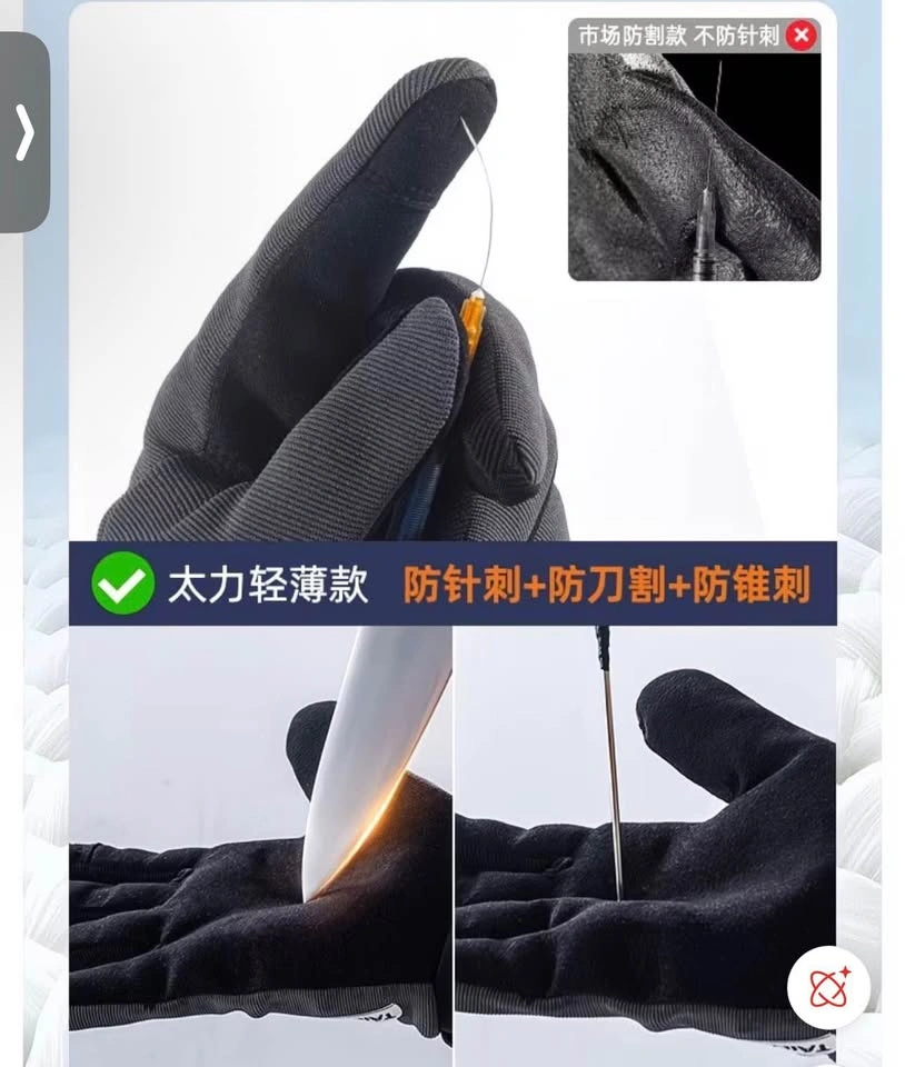 TAILI Cut & Puncture Resistant Gloves – Size M – New - photo 4