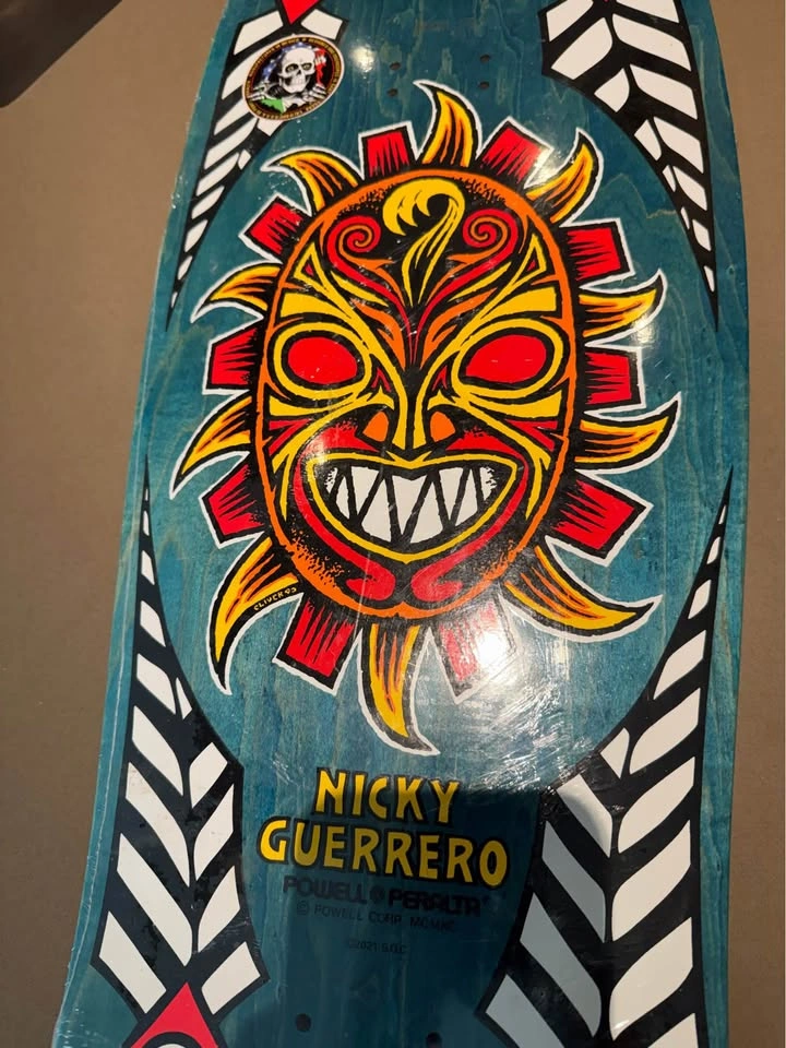 Powell Peralta Nicky Guerrero Mask Skateboard Deck - photo 2