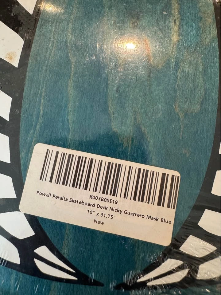 Powell Peralta Nicky Guerrero Mask Skateboard Deck - photo 5