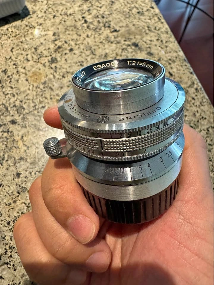 Rare Officine Galileo ESAOG 5cm f/2 – Leica M Mount, Rangefinder