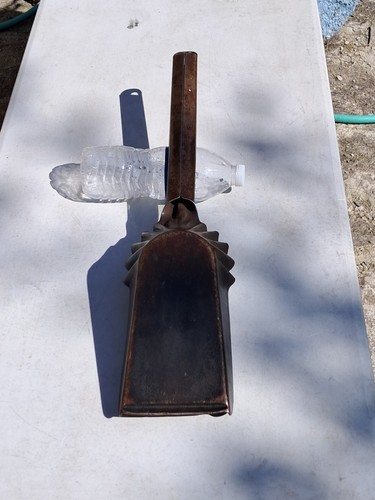 Vintage Metal Ash Coal Shovel Scoop Fireplace Stove 20" - photo 2