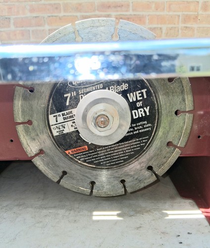 Chicago Electric 7in Portable Wet Cutting Tile Saw - photo 4
