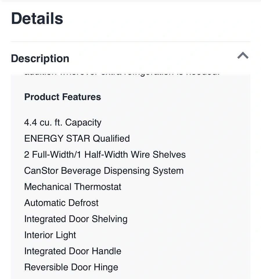 Danby 4.4 cu. ft. Retro Compact Fridge - photo 4