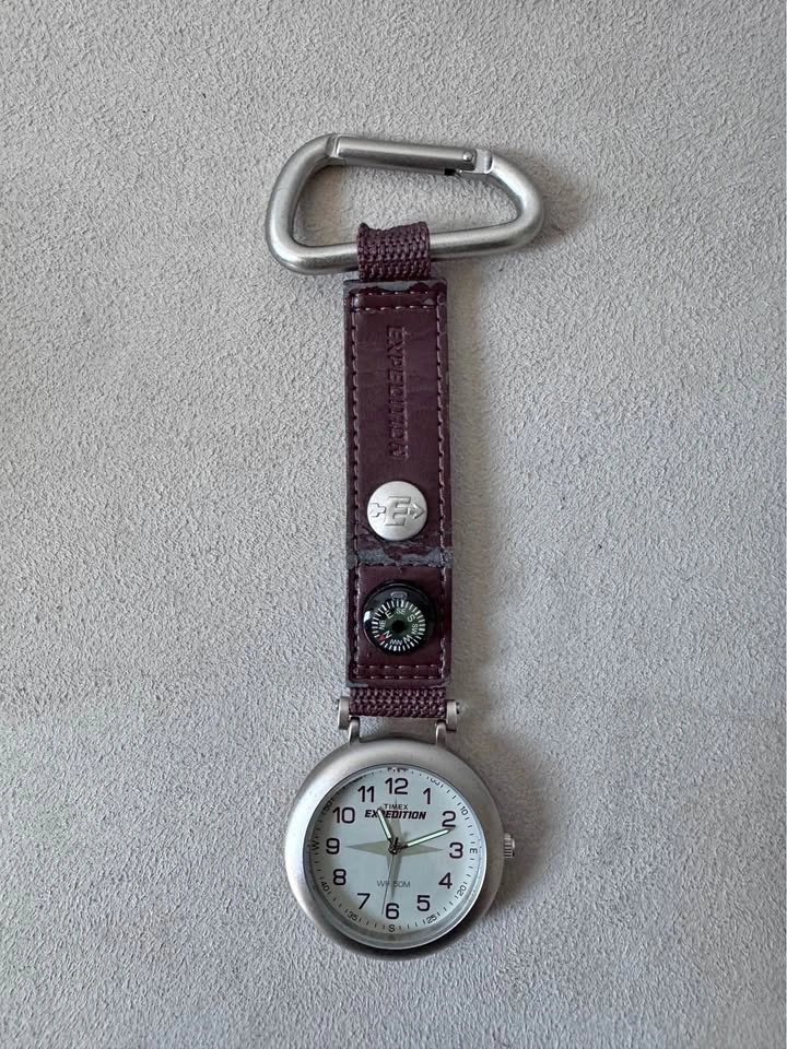 Timex Monocle Watch with Carabiner