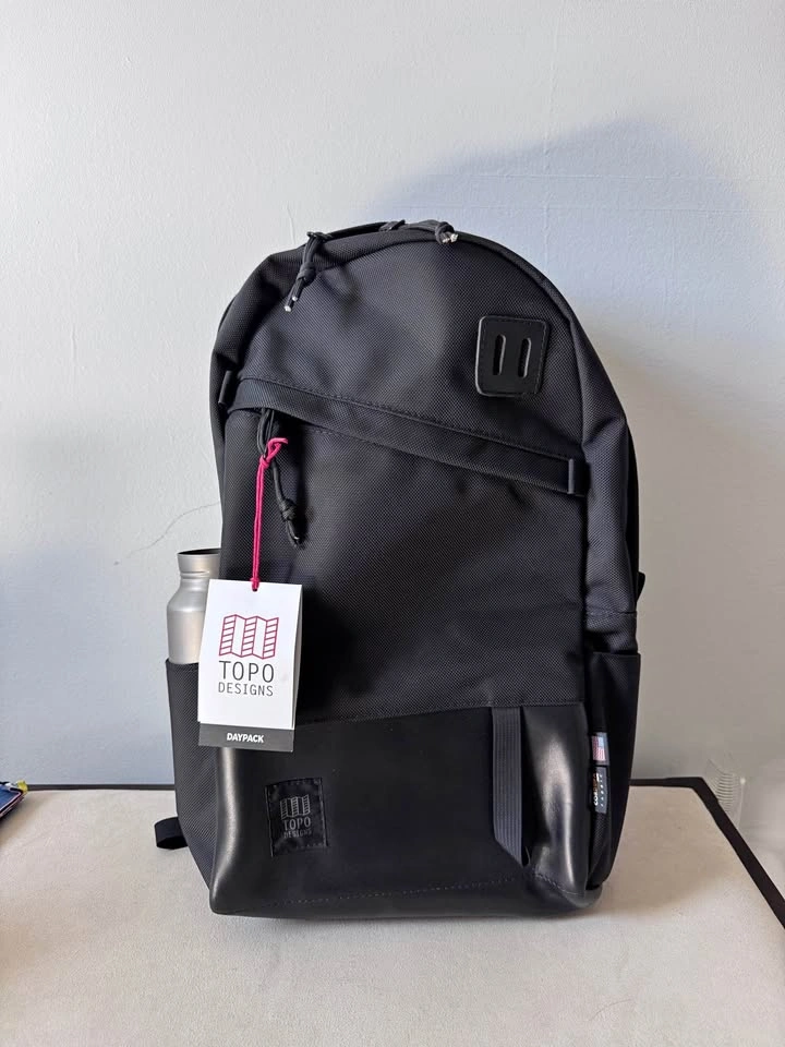Topo Designs Made in Usa Daypack Cordura Leather Backpack