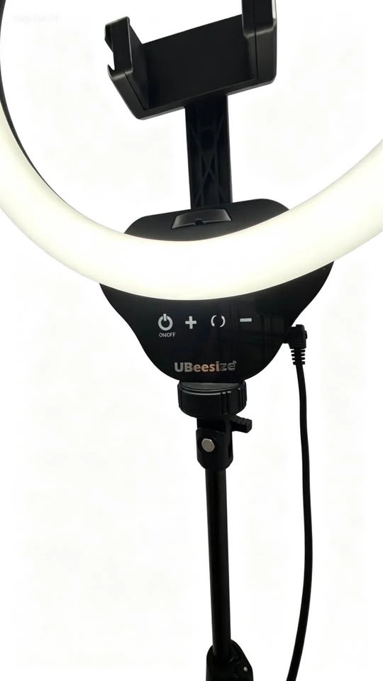 UBeesize 12-inch ring light with tripod and 62-inch stand - photo 3
